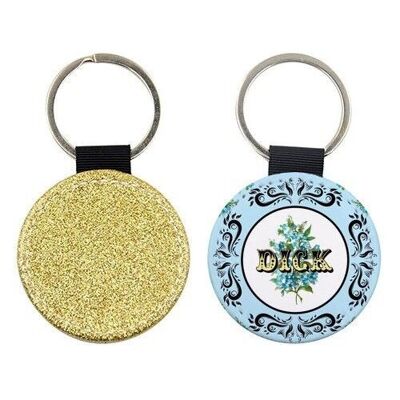 KEYRINGS, DICK (BLUE) BY WALLACE ELIZABETH Gold