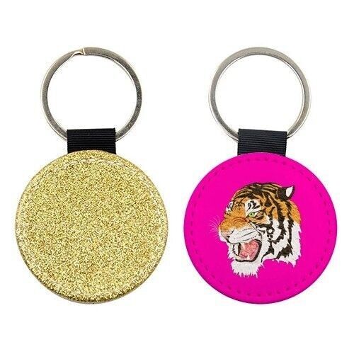 KEYRINGS, EASY TIGER BY WALLACE ELIZABETH Gold