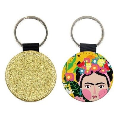 PORTACHIAVI, FRIDA AMA I FIORI DI NICHOLA COWDERY Rosa