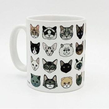 TASSES CHATS PAR KITTY & REX DESIGNS