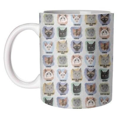 ¡TAZAS, GATOS! POR SARAH LEEVES