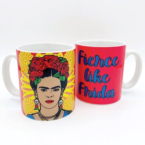 Mugs, Fierce Like Frida by Bite Your Granny