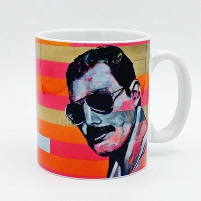 Mugs, Freddie Mercury by Kirstie Taylor