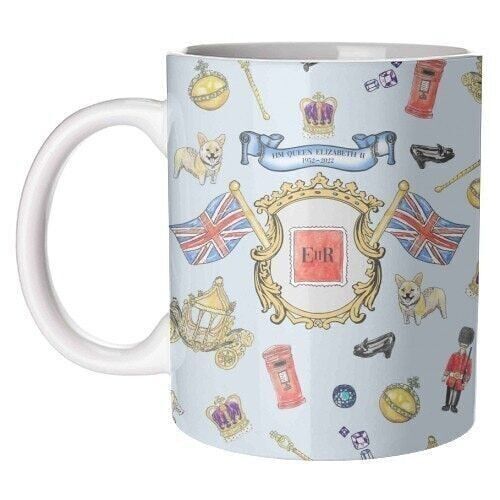 Mugs, god save the queen by wallace elizabeth