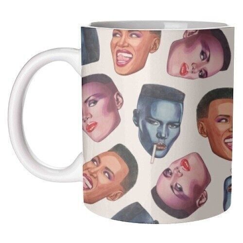 Mugs, Grace Faces by Helen Green