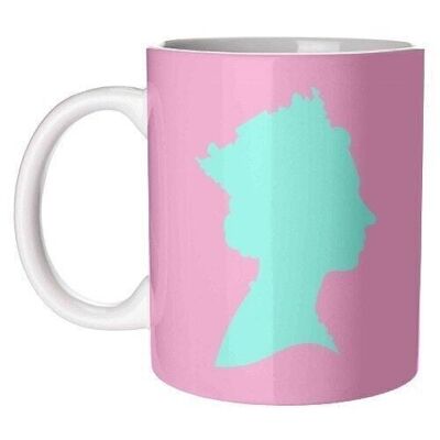 Mugs, her majesty the queen royal silhouette