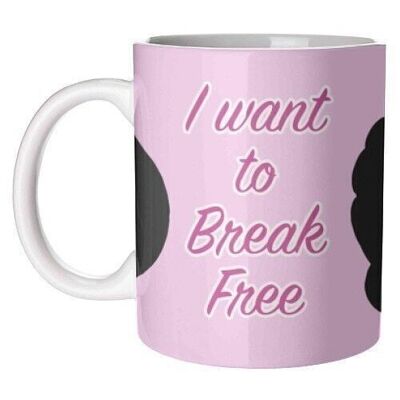 Mugs, i want to break free by bite your granny