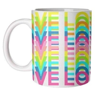 Mugs, Love in Colours by Adam Regester