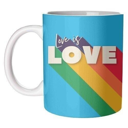 Tasses, Love Is Love par Ania Wieclaw