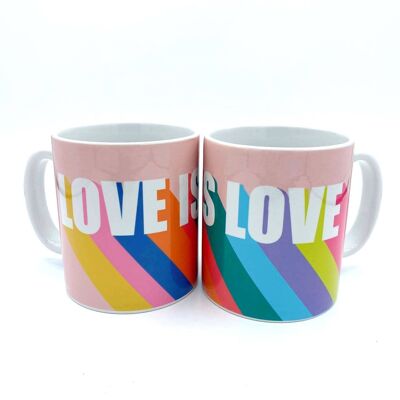 Tazas Love Is Love de Luxe and Loco