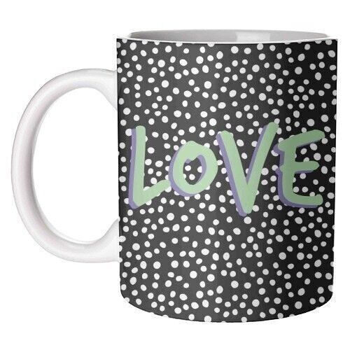 Mugs, Love Print by the 13 Prints