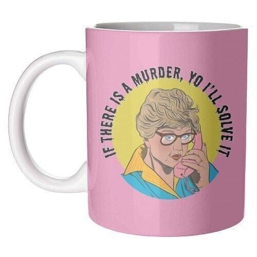 Mugs, Murder She Wrote Mash up by Niomi Fogden