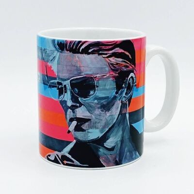 Mugs, Neon Bowie by Kirstie Taylor