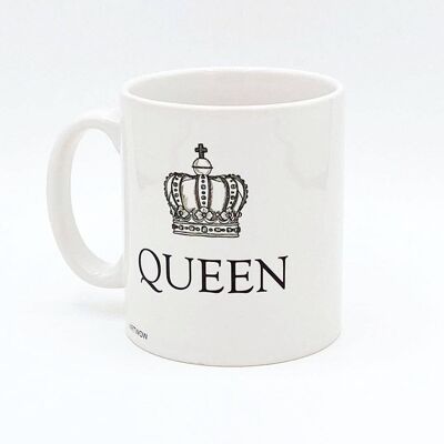 Mugs, Queen Crown by Adam Regester