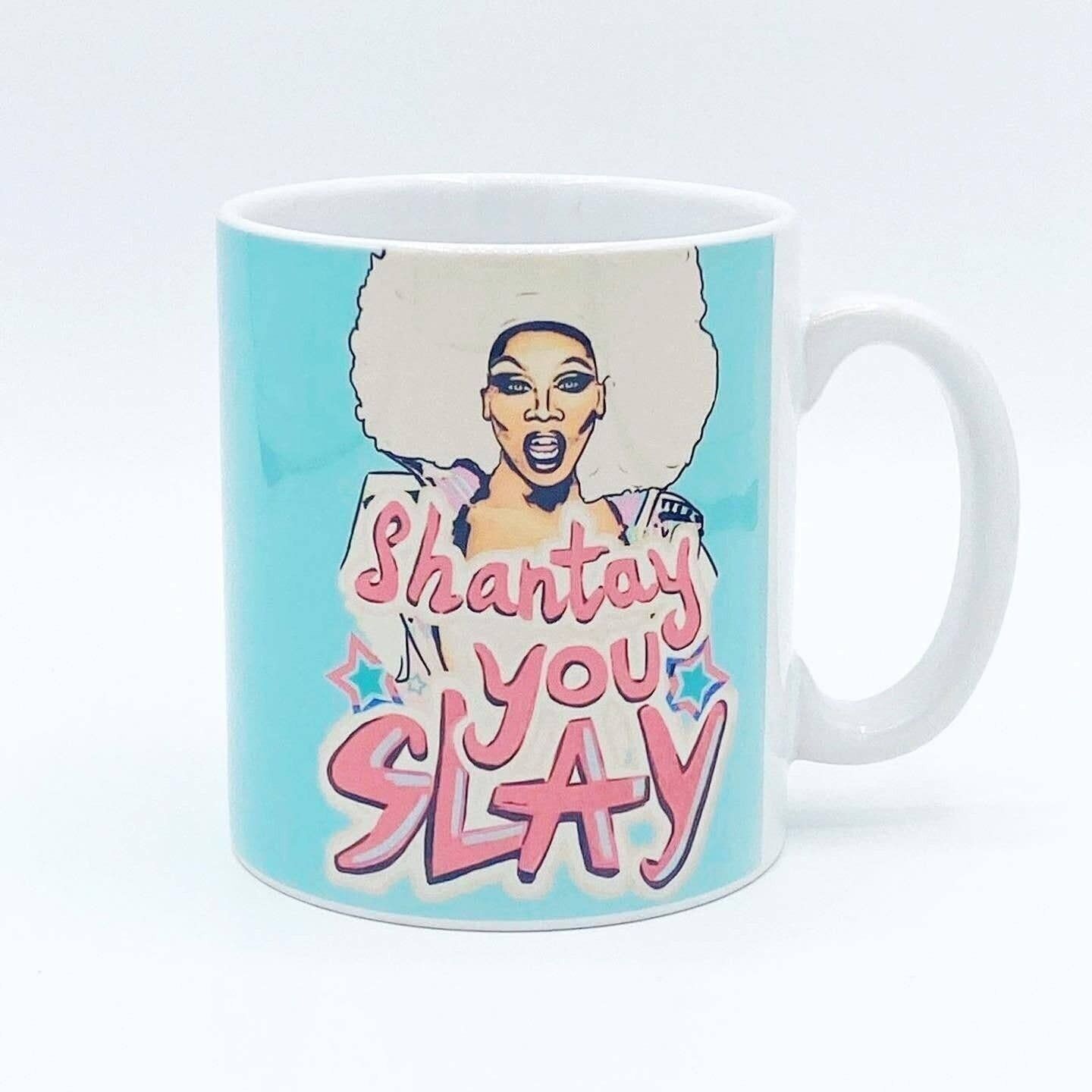 Tassen, Shantay You Slay von Minniemorris Art