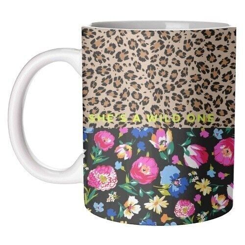 Mugs, She's a Wild One by Pearl & Clover