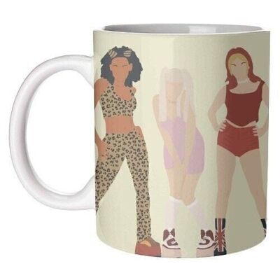Mugs, Spice Girls by Cheryl Boland