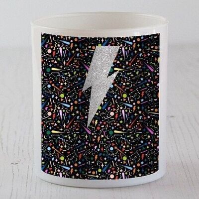 SCENTED CANDLES, LIGHTNING BOLT BY PEARL & CLOVER Vanilla
