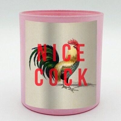 SCENTED CANDLES, NICE COCK BY THE 13 PRINTS Rose & Peony