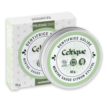 Dentifrice Solide Celtique - Menthe Citron