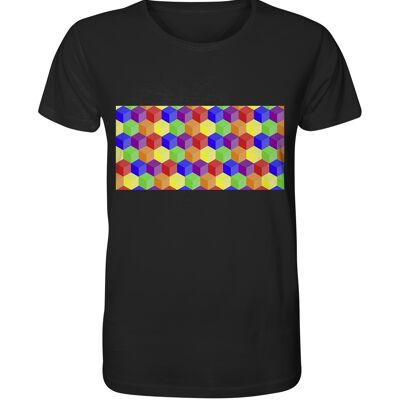 camiseta 'cubes' unisex - camiseta orgánica