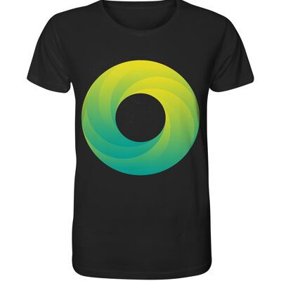"circle of life" T-Shirt unisex - Organic Shirt - Black - XS