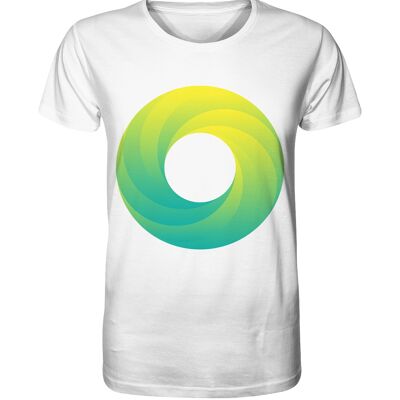 "circle of life" T-Shirt unisex - Organic Shirt - White - XS