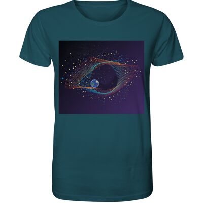 "space" T-shirt unisex - Organic Shirt - Stargazer - S