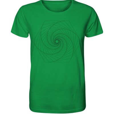 "Tunnelblick"  T-Shirt unisex - Organic Shirt - Fresh Green - XL
