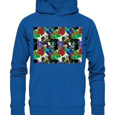 "mysterious" Hoodie unisex - Organic Hoodie - Royal Blue - L