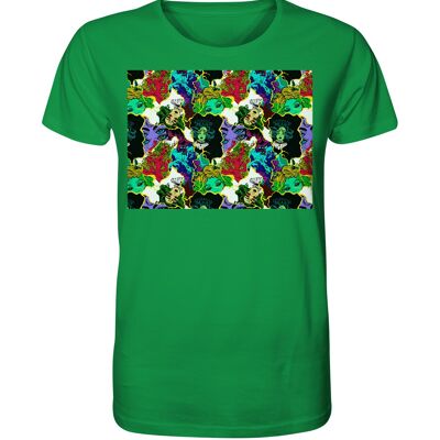 "mysterious" T-Shirt unisex - Organic Shirt - Fresh Green - XS