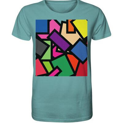 "polygon" T-Shirt unisex - Organic Shirt - Citadel Blue - M