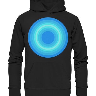 "tunnel" Hoodie unisex - Organic Hoodie - Black - M