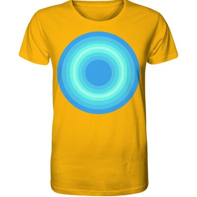 "tunnel" T-Shirt unisex - Organic Shirt - Spectra Yellow - M