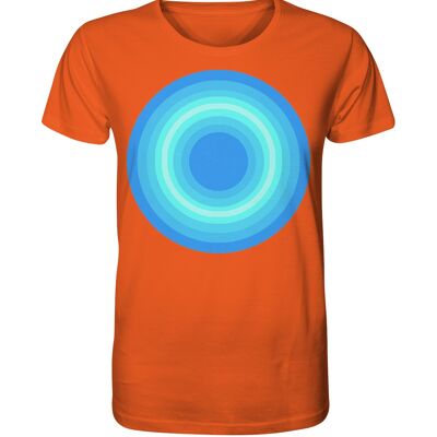 "tunnel" T-Shirt unisex - Organic Shirt - Bright Orange - XS