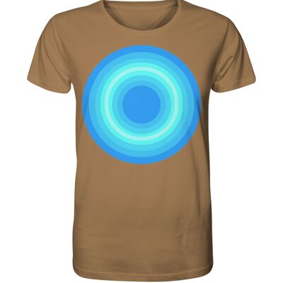 "tunnel" T-Shirt unisex - Organic Shirt - Camel - L