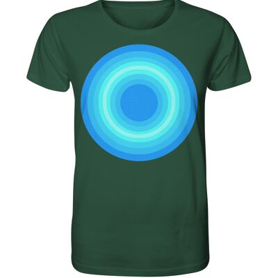 "tunnel" T-Shirt unisex - Organic Shirt - Bottle Green - XS