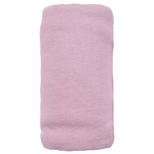 Drap Housse jersey 70x140 cm Bois de rose