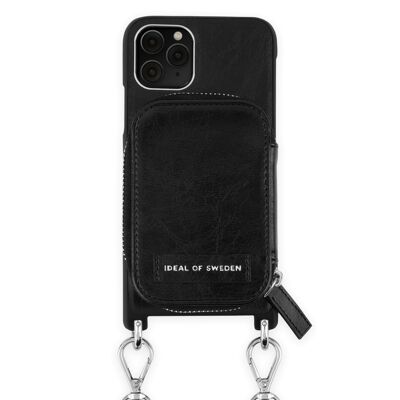 Custodia con collana attiva iPhone 11 Pro Liberty nera