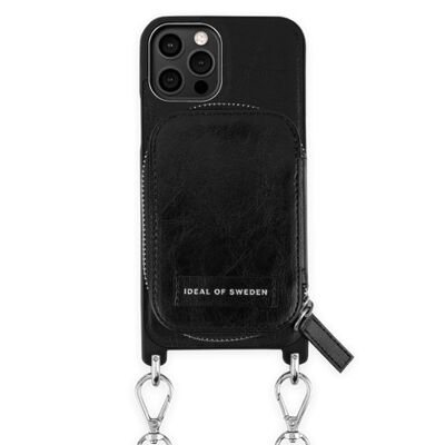 Custodia con collana attiva iPhone 12 Pro Liberty nera