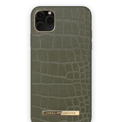 Funda Atelier para iPhone 11 Pro Max Khaki Croco