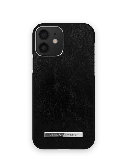 Atelier Case iPhone 12 Glossy Black Silver