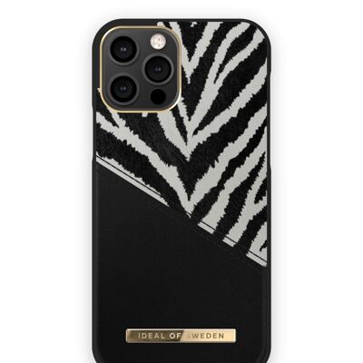 Custodia Atelier per iPhone 12 Pro Zebra Eclipse