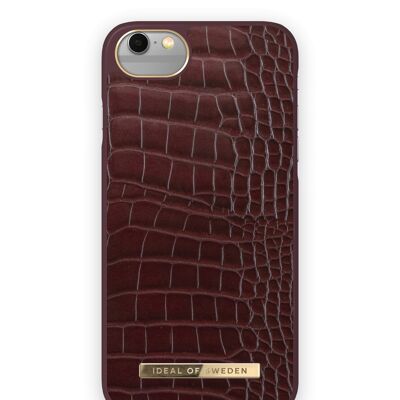 Custodia Atelier iPhone 7 Coccodrillo Scarlatto