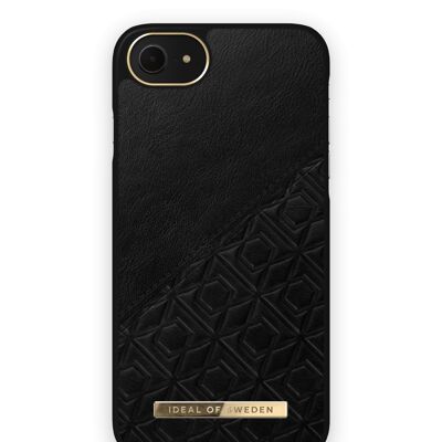 Atelier Case iPhone 8 geprägt schwarz