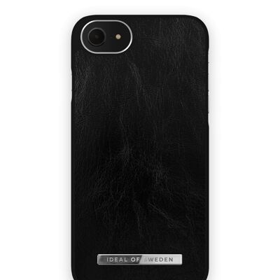 Funda Atelier para iPhone 8 Negro Brillante Plateado