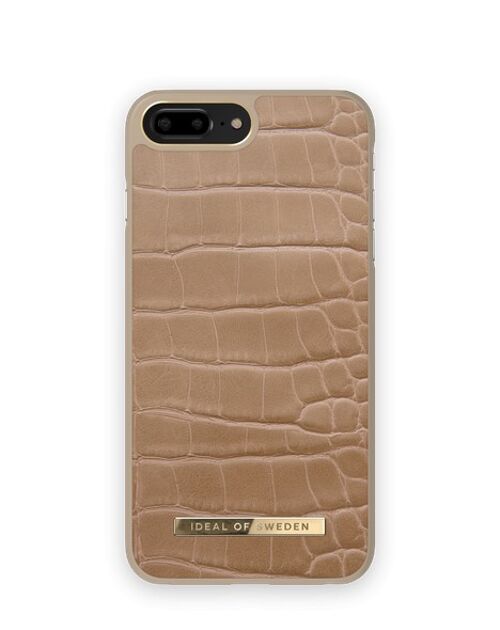 Atelier Case iPhone 8 Plus Camel Croco