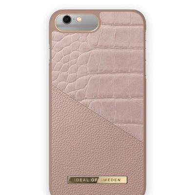 Funda Atelier iPhone 8 Plus Rose Smoke Croco