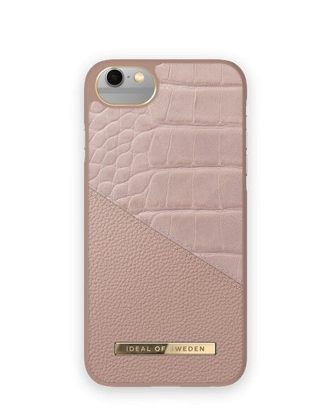 Funda Atelier iPhone SE (2020) Rose Smoke Croco