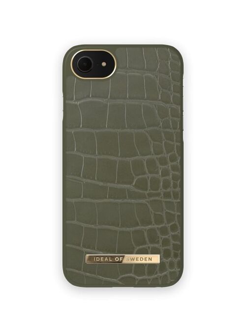 Atelier Case iPhone SE Khaki Croco